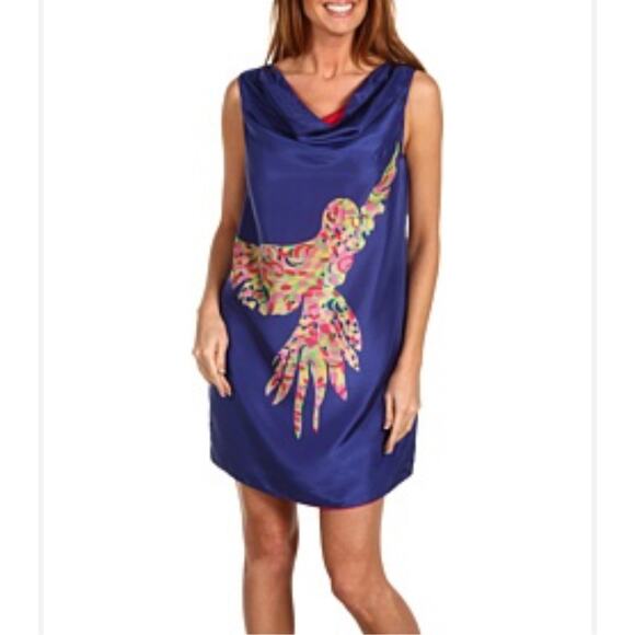 Lilly Pulitzer size small reversible silk dress - Picture 1 of 4